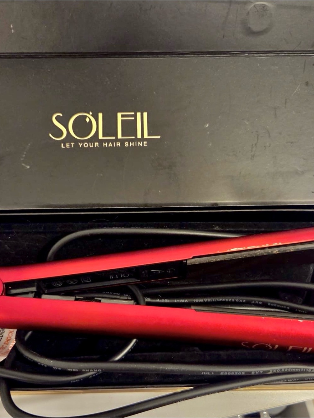 Red Hair Straightener - Men's Accessory